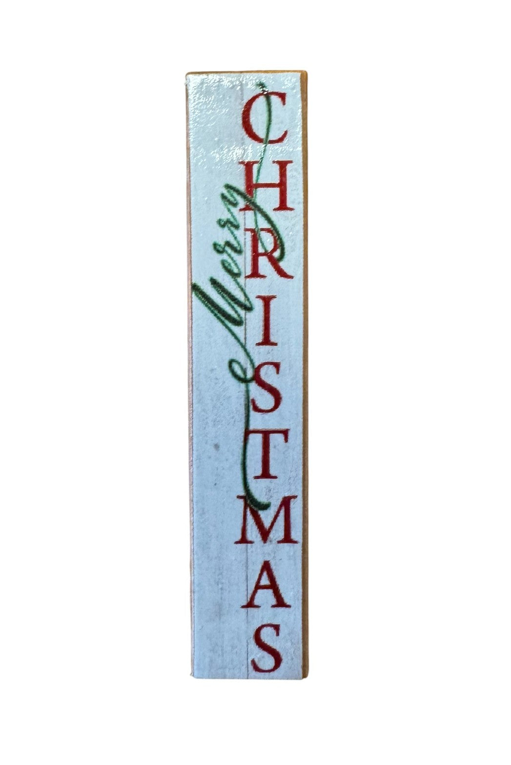"Merry Christmas" Porch Leaner Sign