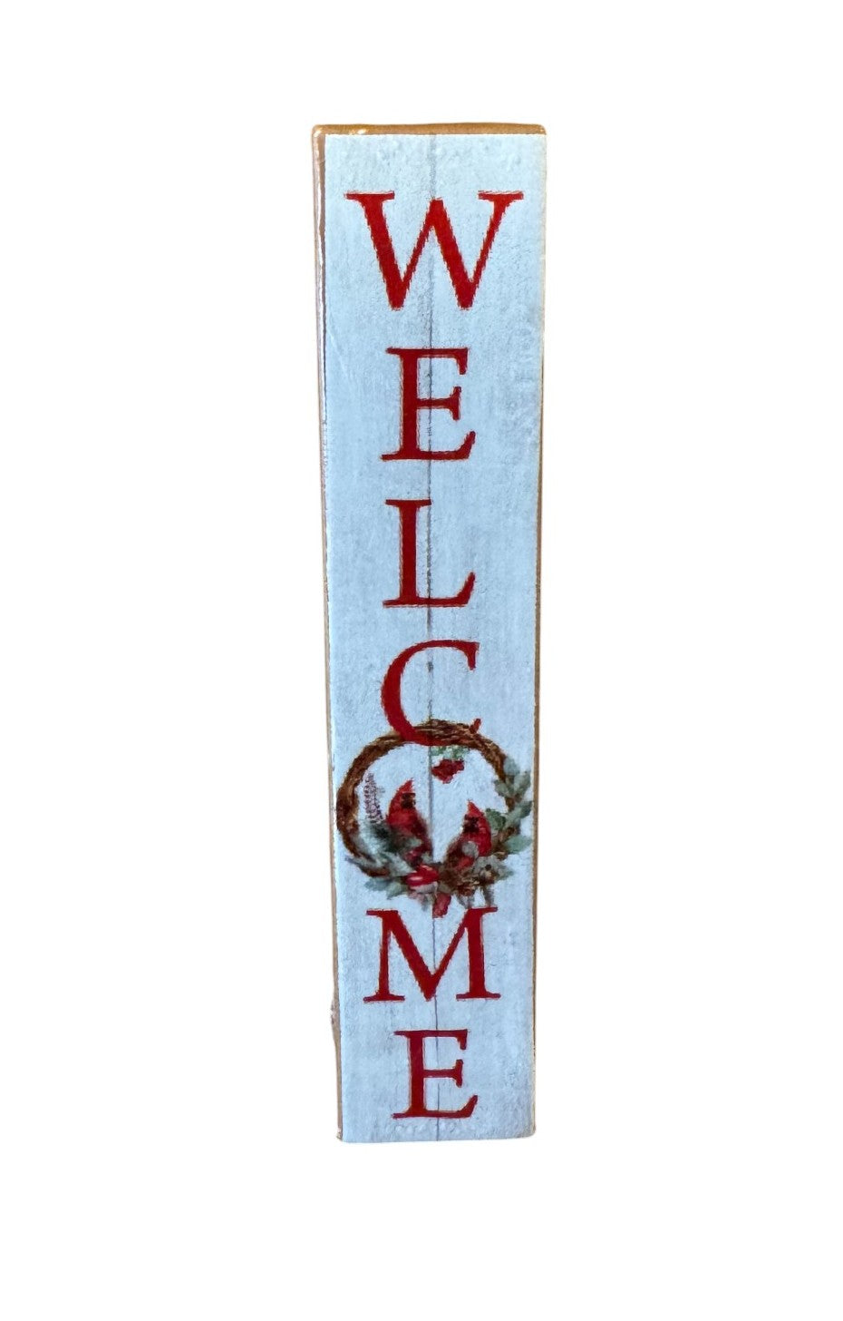 "Welcome" Porch Leaner Sign