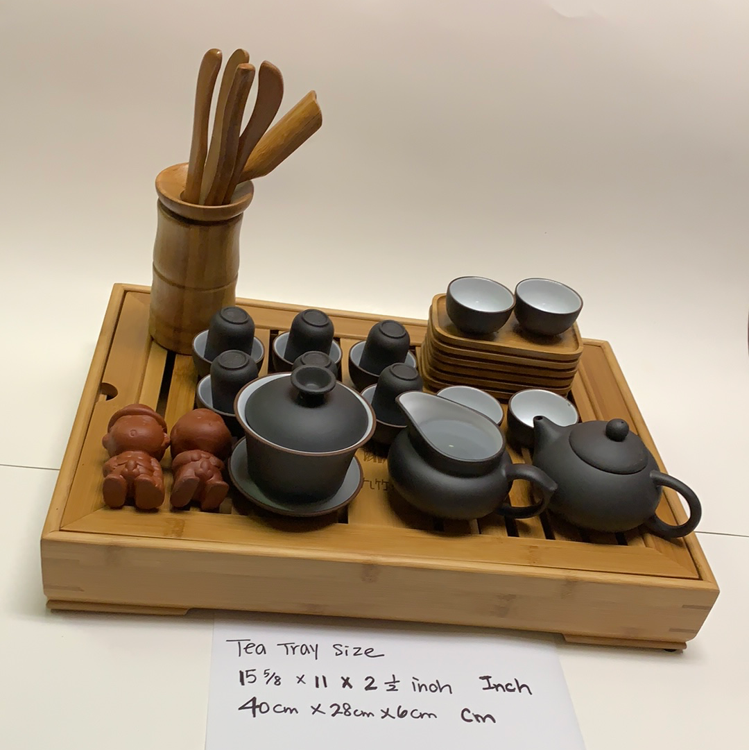 Large Set Yixing Clay Gong Fu Tea Set-#888