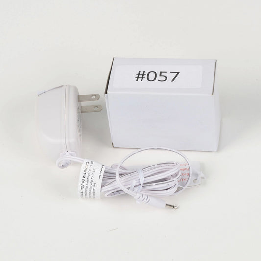 Replacement Adapter 3V DC 600mA white male jack