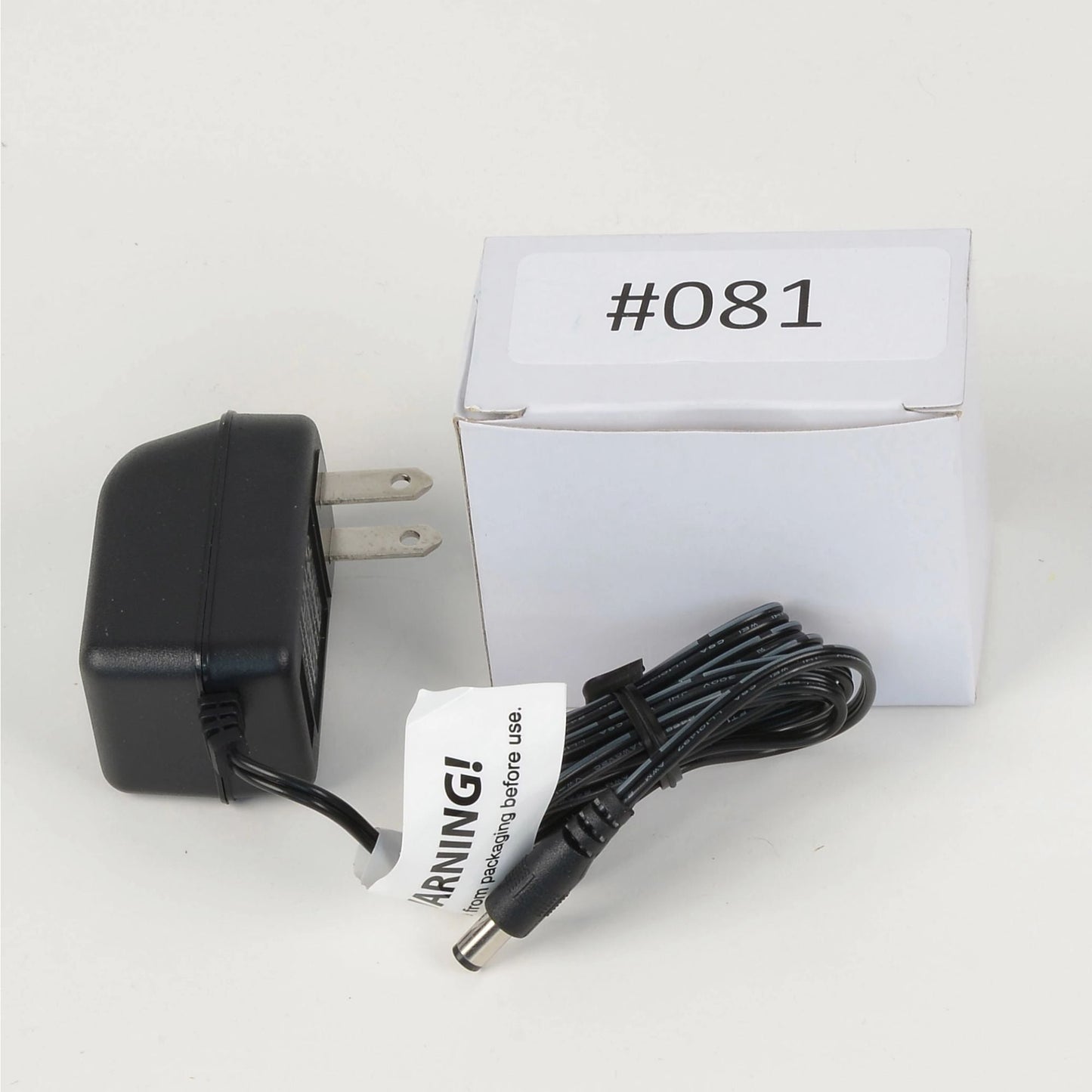 Replacement Adapter 3V DC 300mA black female jack
