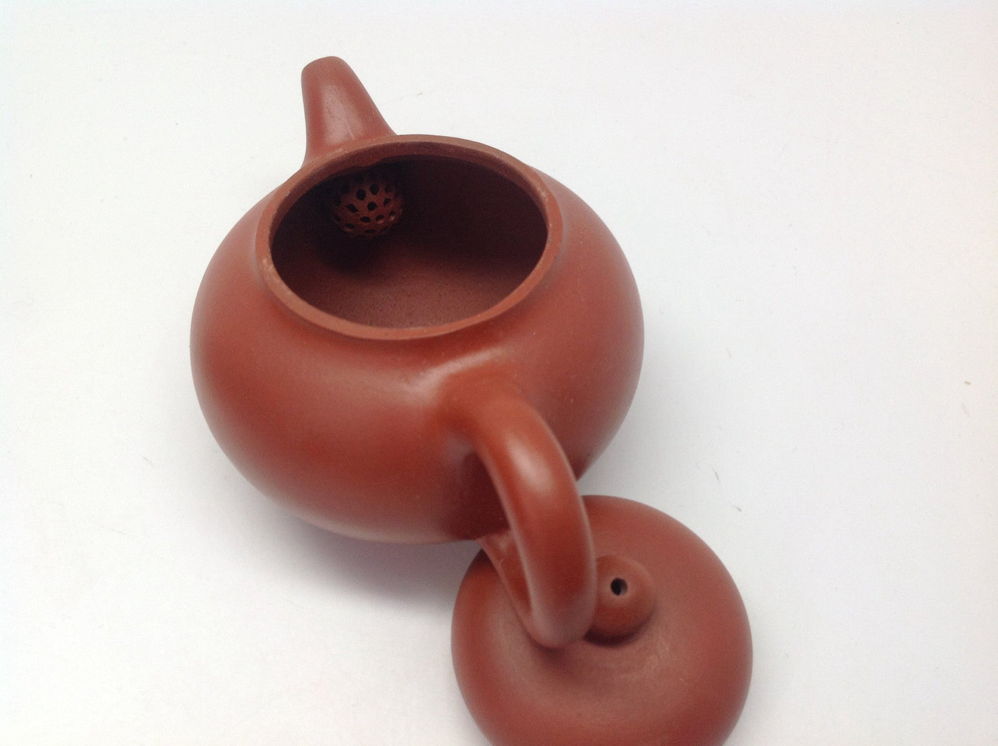 Yixing -5 oz Tea Pot with Tea Tasting Cups and Bamboo Coaster