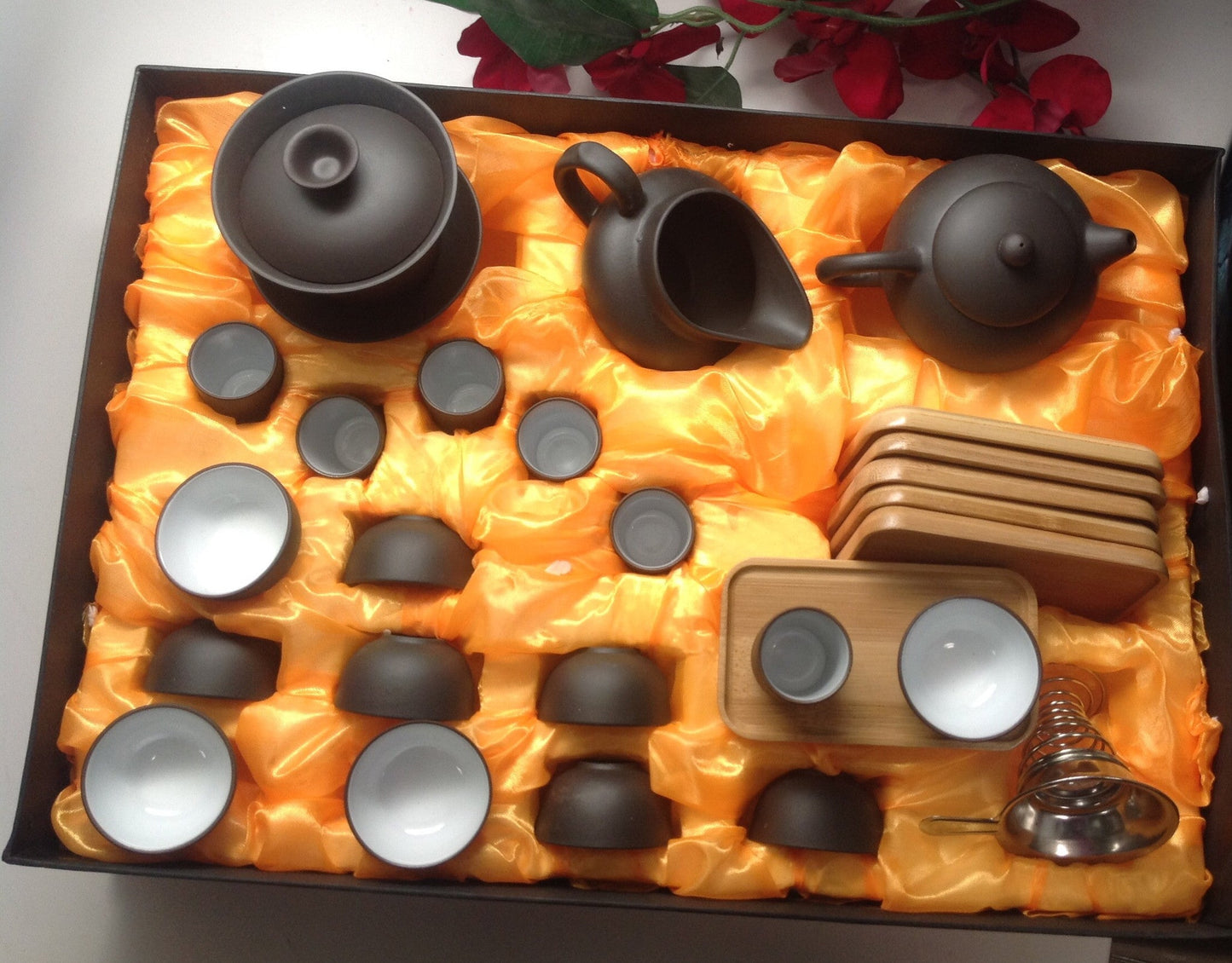 Yixing Clay Tea Set #902 all You need for Chinese Tea ceremony