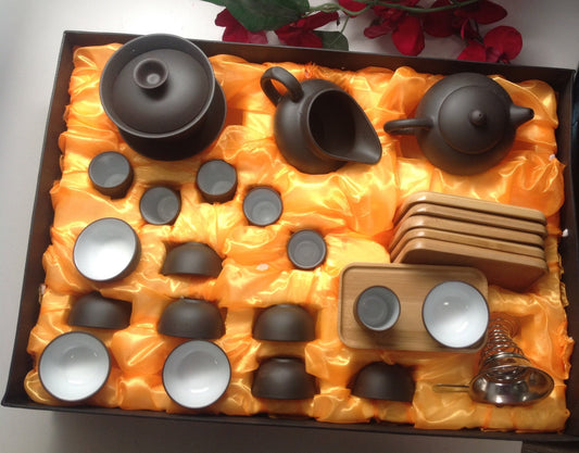 Yixing Clay Tea Set #902 all You need for Chinese Tea ceremony