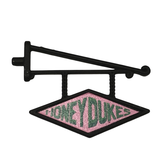 Honey Dukes Hanging Sign