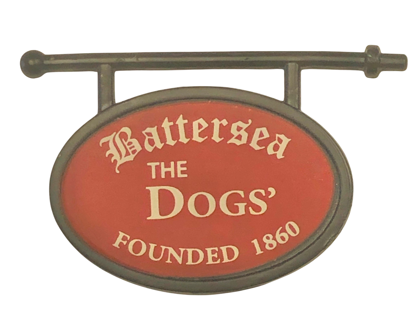 "The Dogs" Hanging Sign