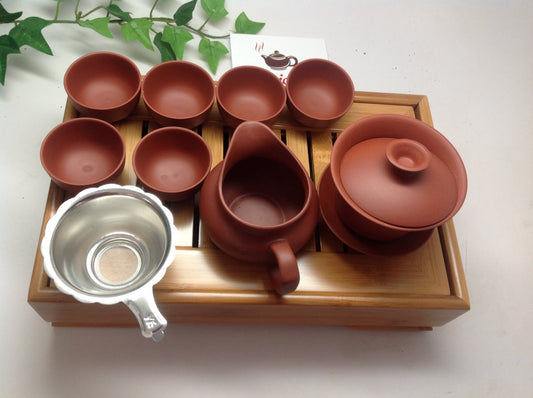 Yixing Clay Red Clay Tea Set -On Sale