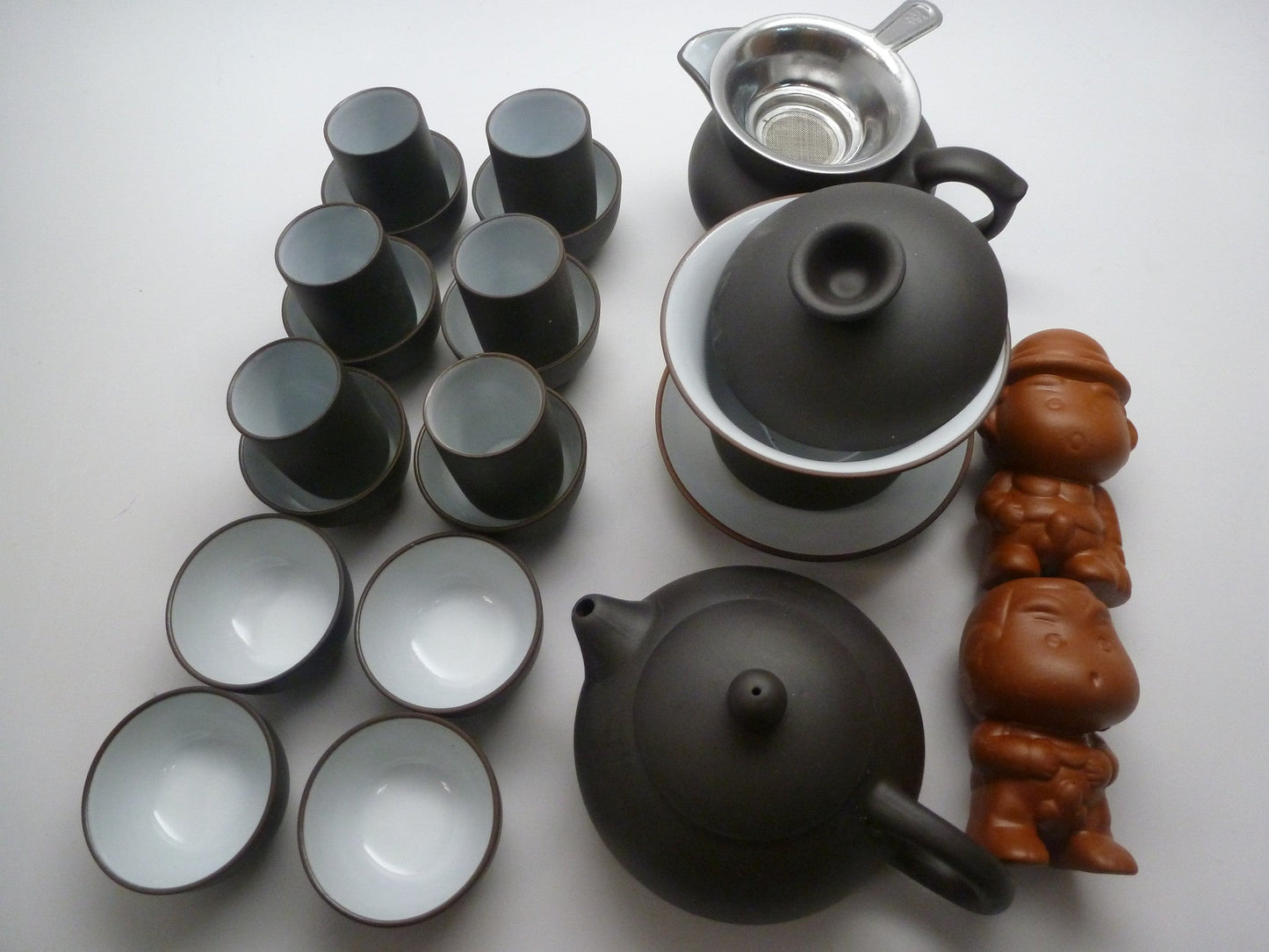 Gaiwan Yixing Clay Tea Set 22pcs #639