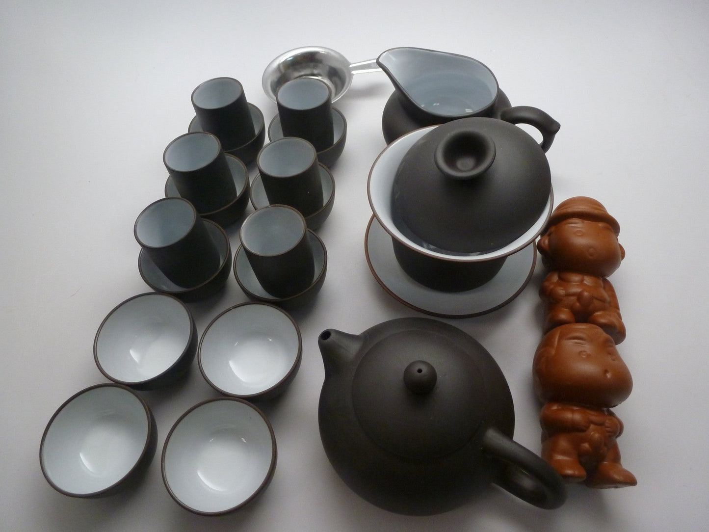 Gaiwan Yixing Clay Tea Set 22pcs #639